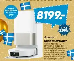 Bilka DREAME Robotstøvsuger, DKK 8199 tilbud