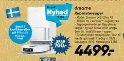 Bilka DREAME Robotstøvsuger, DKK 4499 tilbud