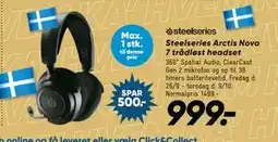 Bilka Steelseries Arctis Nova 7 trådløst headset, DKK 999 tilbud