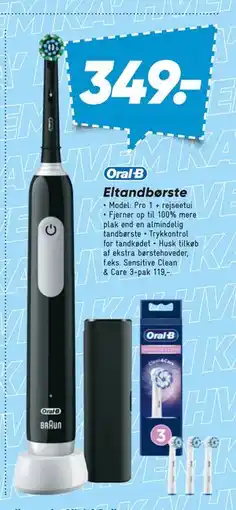 Bilka Eltandbørste, DKK 349 tilbud