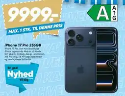 Bilka iPhone 17 Pro 256GB, DKK 9999 tilbud