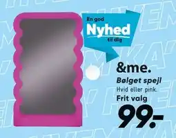 Bilka Bølget spejl, DKK 99 tilbud
