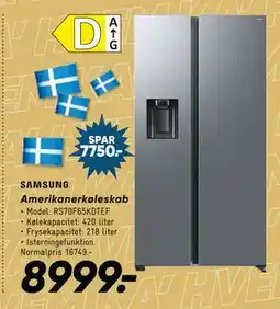 Bilka Amerikanerkøleskab, DKK 8999 tilbud
