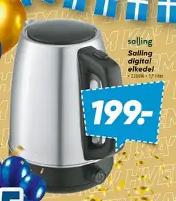 Bilka Salling digital elkedel, DKK 199 tilbud