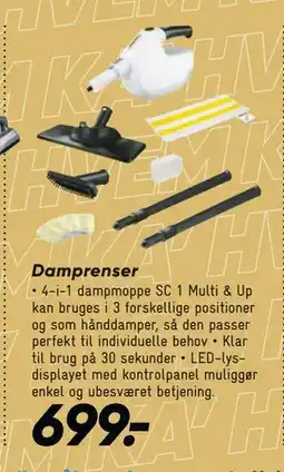Bilka Damprenser, DKK 699 tilbud