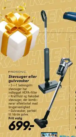 Bilka Støvsuger eller gulvvasker, DKK 699 tilbud