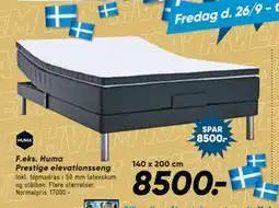 Bilka Huma Prestige elevationsseng, DKK 8500 tilbud