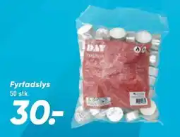 Bilka Fyrfadslys, DKK 30 tilbud