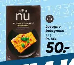 Bilka Lasagne bolognese, DKK 50 tilbud