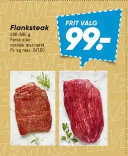 Bilka Flanksteak, DKK 99 tilbud