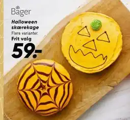 Bilka Halloween skærekage, DKK 59 tilbud