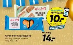 Bilka Karen Volf kagemarked, DKK 14, App-pris tilbud