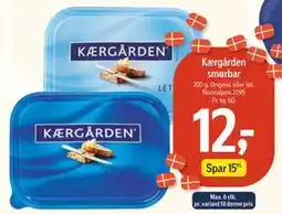 Føtex Kærgården smørbar, DKK 12 tilbud