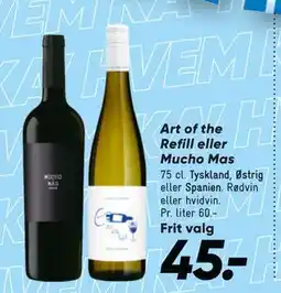 Bilka Art of the Refill eller Mucho Mas, DKK 45 tilbud