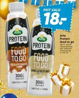 Bilka Arla Protein food to go, DKK 18 tilbud