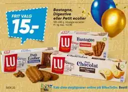Bilka Bastogne, Digestive eller Petit ecolier, DKK 15 tilbud