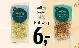 Føtex Nudler, DKK 6 tilbud