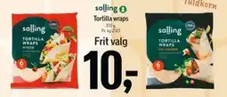 Føtex Tortilla wraps, DKK 10 tilbud