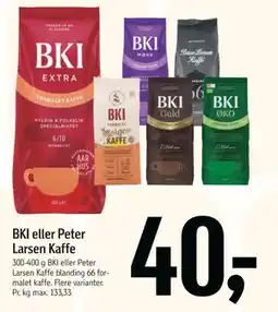 Føtex BKI eller Peter Larsen Kaffe, DKK 40 tilbud
