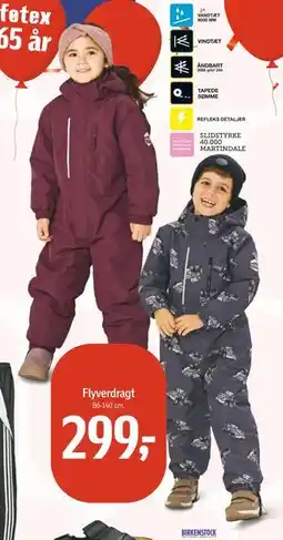 Føtex Flyverdragt, DKK 299 tilbud