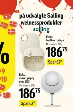 Føtex Spar 25% på udvalgte Salling welnessprodukter tilbud