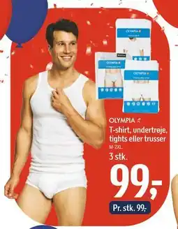 Føtex T-shirt, undertrøje, tights eller trusser, DKK 99 tilbud