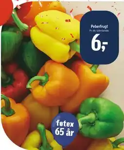 Føtex Peberfrugt, DKK 6 tilbud