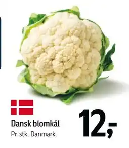 Føtex Dansk blomkål, DKK 12 tilbud