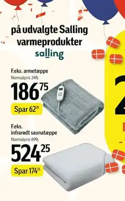 Føtex Spar 25% på udvalgte Salling varmeprodukter tilbud