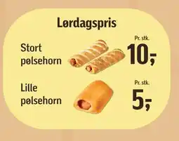 Føtex Lille pølsehorn, DKK 5 tilbud