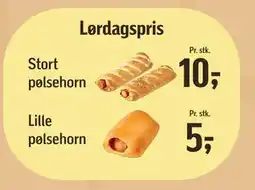 Føtex Stort pølsehorn, DKK 10 tilbud
