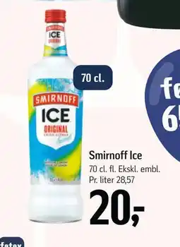 Føtex Smirnoff Ice, DKK 20 tilbud