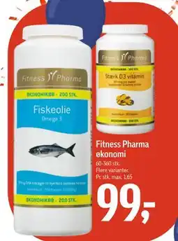 Føtex Fitness Pharma økonomi, DKK 99 tilbud