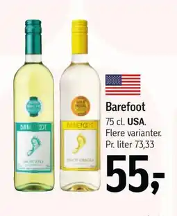 Føtex Barefoot, DKK 55 tilbud