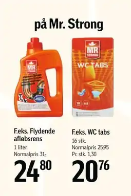 Føtex Spar 20% på Mr. Strong tilbud