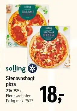 Føtex Stenovnsbagt pizza, DKK 18 tilbud