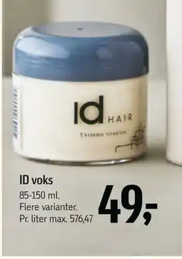 Føtex ID voks, DKK 49 tilbud
