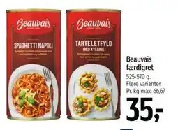 Føtex Beauvais færdigret, DKK 35 tilbud