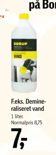 Føtex Demineraliseret vand, DKK 7 tilbud