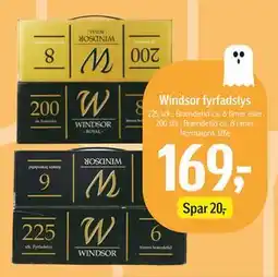 Føtex Windsor fyrfadslys, DKK 169 tilbud
