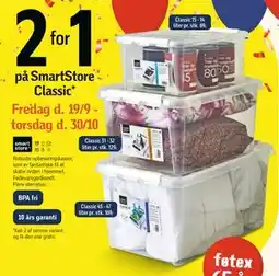 Føtex 2 for på 1 SmartStore Classic tilbud