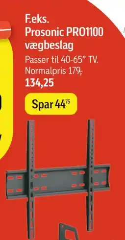 Føtex Prosonic PRO1100 vægbeslag, DKK 134.25 tilbud
