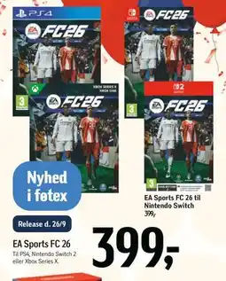 Føtex EA Sports FC 26 til Nintendo Switch, DKK 399 tilbud