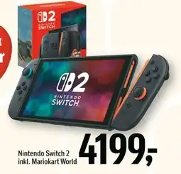Føtex Nintendo Switch 2 inkl. Mariokart World, DKK 4199 tilbud
