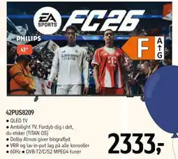 Føtex PHILIPS 42PUS8209, DKK 2333 tilbud