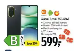 Føtex Xiaomi Redmi A5 3/64GB, DKK 599 tilbud