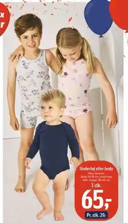 Føtex Undertøj eller body, DKK 65 tilbud