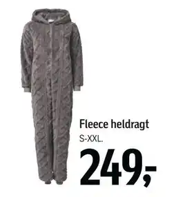 Føtex Fleece heldragt, DKK 249 tilbud