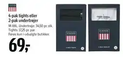 Føtex 4-pak tights eller 2-pak undertrøjer, DKK 69 tilbud