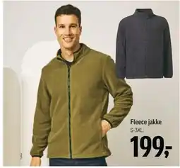 Føtex Fleece jakke, DKK 199 tilbud